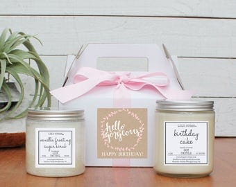Hello Gorgeous Birthday Gift Set | Girl Friend Birthday Gift | Best Friend Birthday Gift | Sister Gift | Gift for her | Candle Gift set