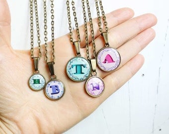 name letters name jewelry initial necklace friendship jewelry gift|for|girlfriend gift|for|best friend friendship gift friendship necklace