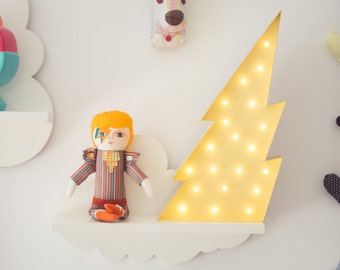 David Bowie doll, Handmade doll, Aladdin Sane, Ziggy Stardust, Cloth doll