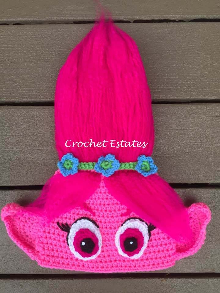 Troll Hat Crochet Troll Beanie Birthday Gift Kid's