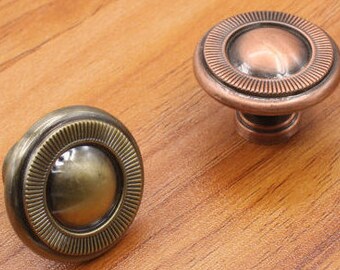 Retro European Drawer Knobs Door Knobs Dresser Knobs Decorative Hardware 3041