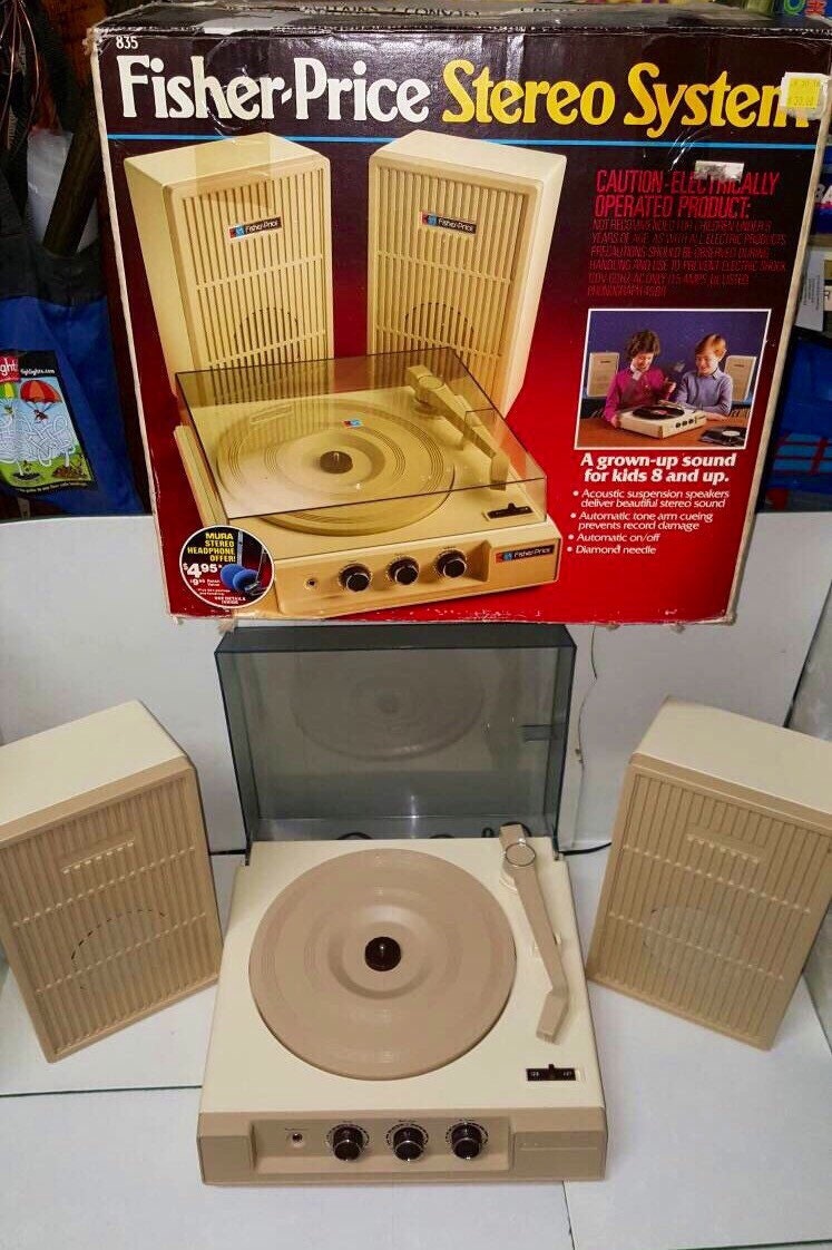 1987 fisher price record player