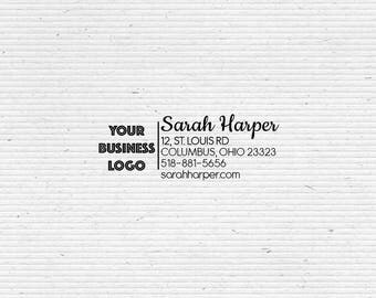 Independent Consultant and Distributor Business Stamp for Labelling and Packaging BIZ001