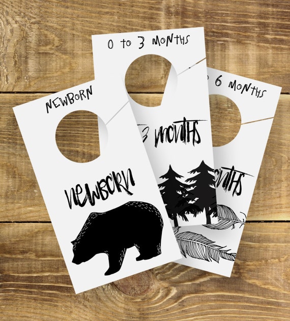 Wilderness Closet Dividers Printable Closet Organizers