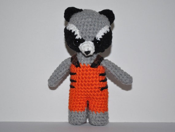 rocket raccoon doll