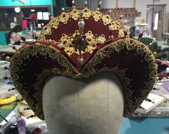 Renaissance French Hood Crowns