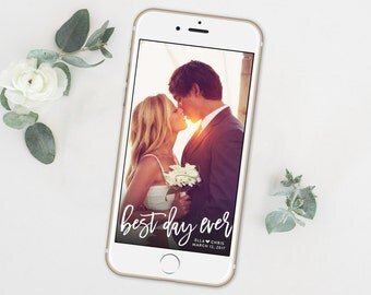Snapchat Wedding Geofilter | Customized Wedding Geofilter | Snapchat Geofilters | EDN 5258