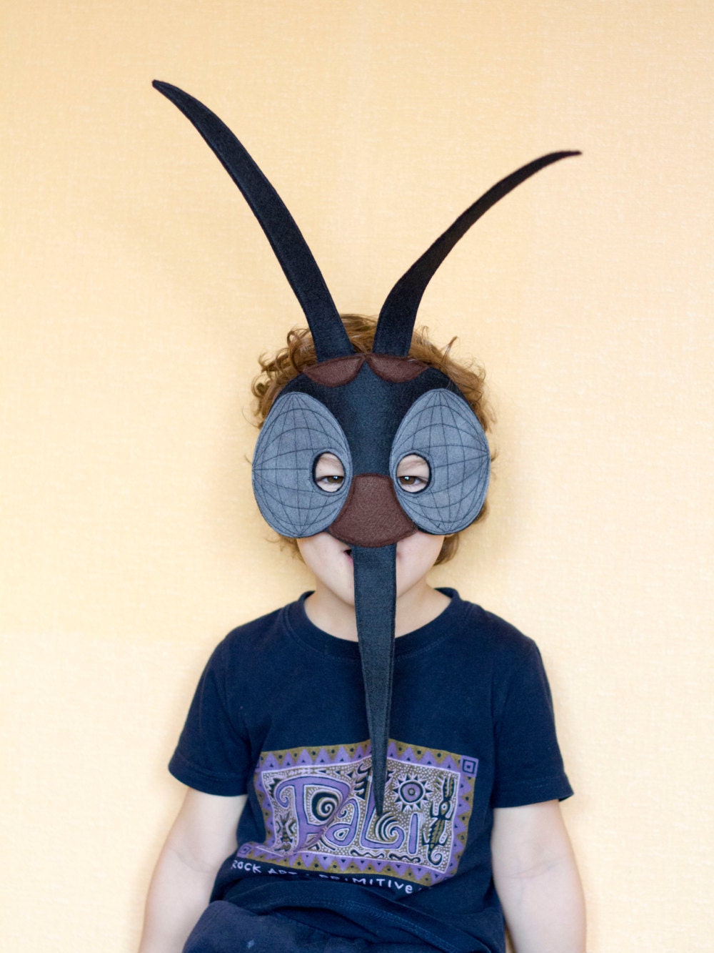 Mosquito Felt Mask Insect costume children mosquito mask