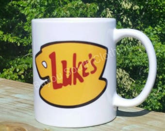Gilmore Girls Mug, Luke's Diner Mug, Gilmore Girls Coffee Mug, Luke's Diner Coffee Mug