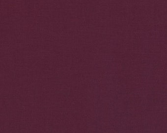 Garnet - Kona Cotton - Robert Kaufman 100% solid cotton quilt weight fabric Fat Quarters quilting dressmaking UK Shop K001-1151