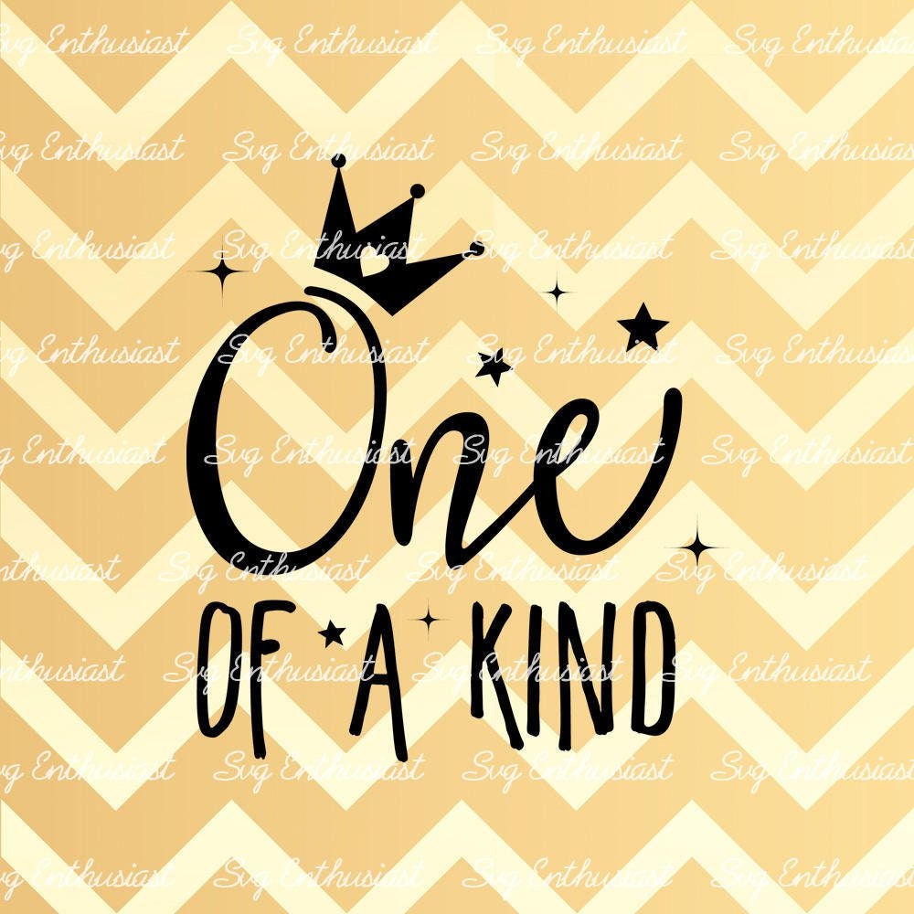 Download One of a Kind SVG, One Year old Birthday SVG, First ...