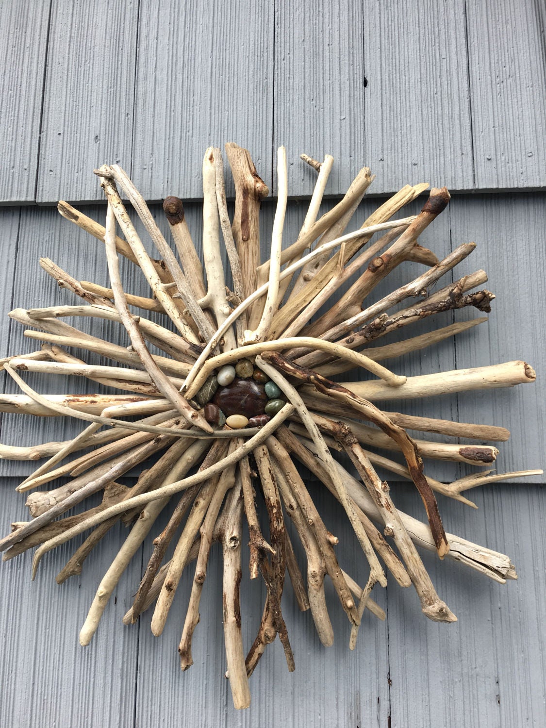 Driftwood Sun Driftwood Wall Hanging Beach Decor Home Decor