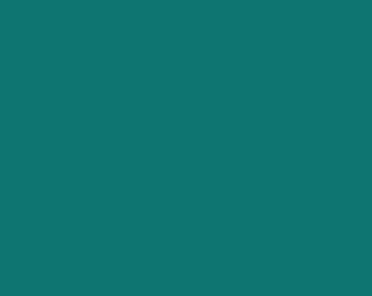 Petrol Jersey Knit Fabric, Cotton Jersey Fabric Extra Wide - Half Metre