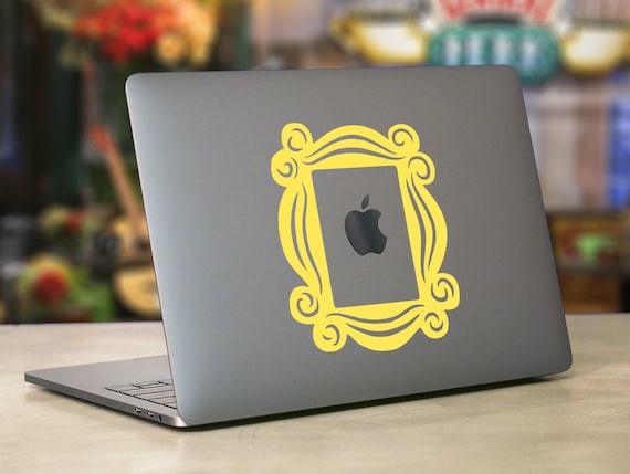 Download Friends TV Show Peephole Frame MacBook Decal-Monica's