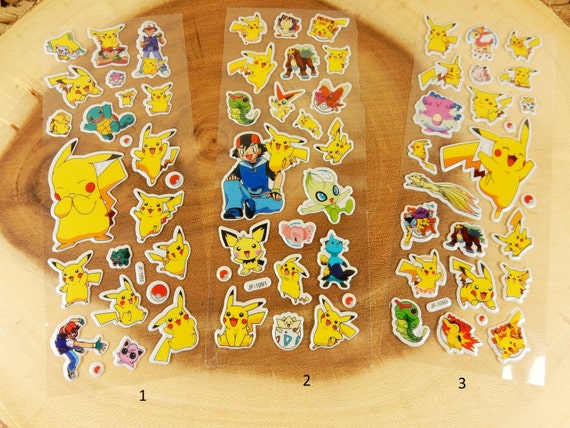 Pokemon Stickers MULTIBUY OFFER Scrapbooking Stickers