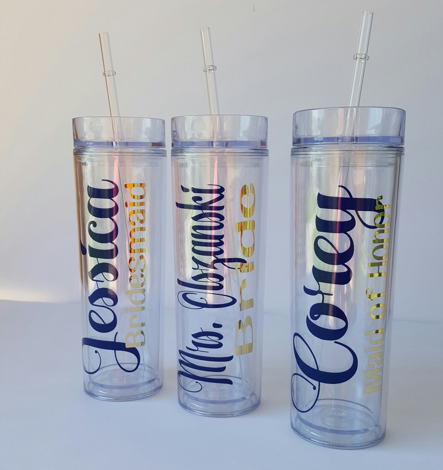 Personalized Tumbler Bridesmaid T Tbride T 7459