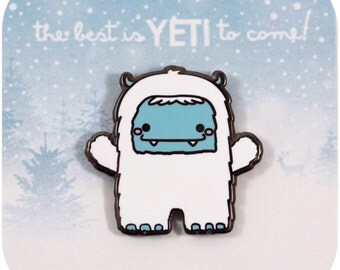 Yeti Enamel Pin - Cloissone Lapel Pin