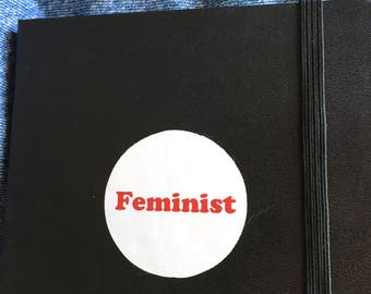 Red Feminist Vinyl Sticker - Cute Feminist Sticker - Girl Power - Feminism - Laptop Sticker - Multi Purpose Sticker - Vinyl Decal Sticker