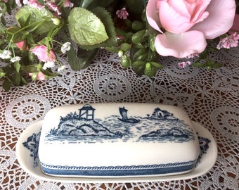 Carefree True China by Syracuse "Old Cathay" BUTTER DISH with Cover