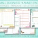 Erin Condren style printable weekly planner A5 size box week