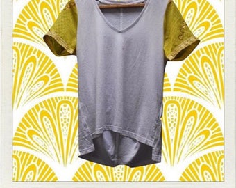 T-shirt oriental sleeve caftan for mother's day