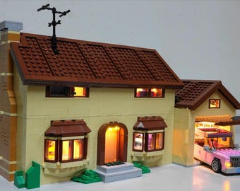 LED Lighting kit for LEGO 71006 The Simpsons™ House