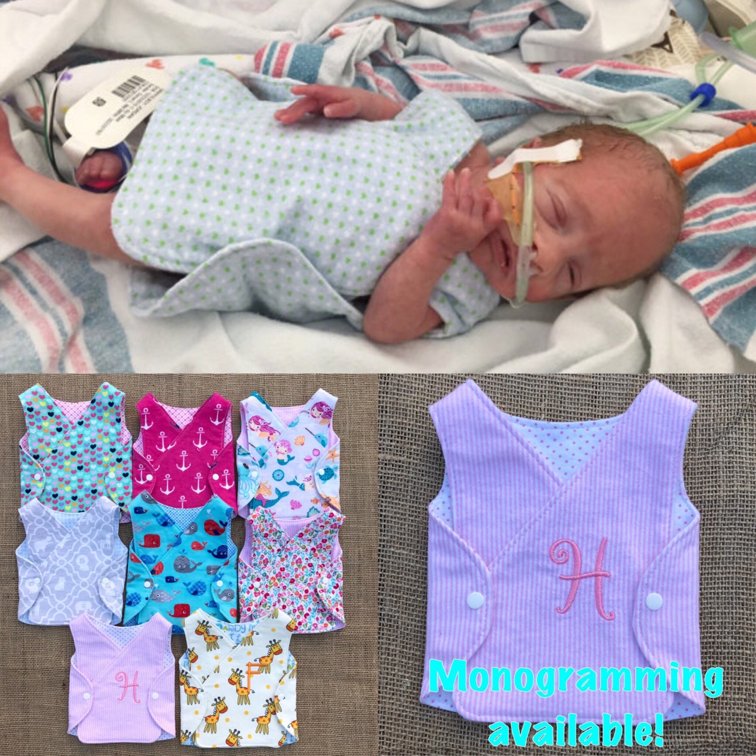 NICU preemie micropreemie newborn infant REVERSIBLE hospital
