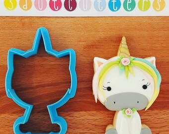 Magical Unicorn Cookie Cutter! 3D custom designed
