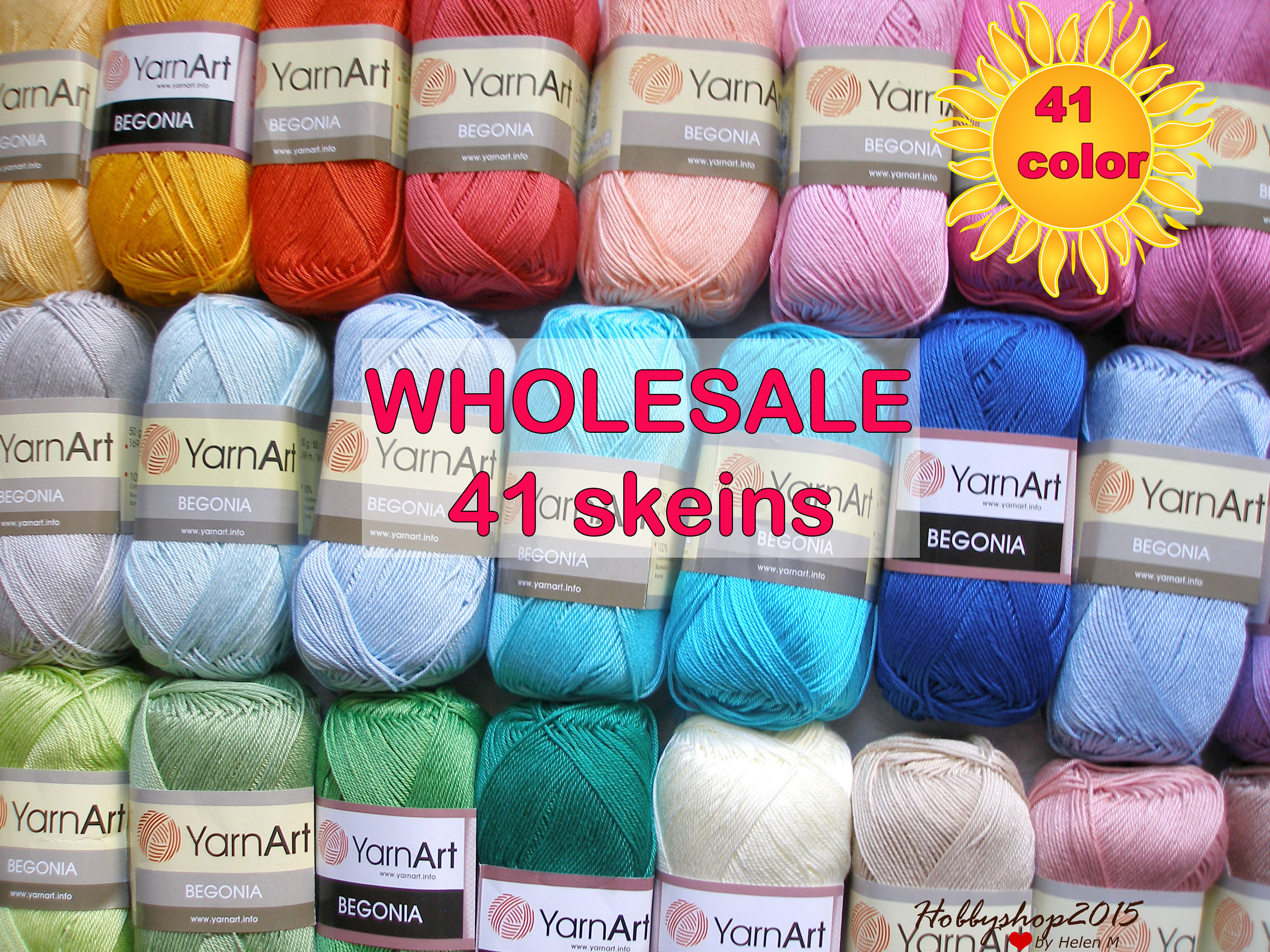 Design Yarn Art mercerized cotton yarn crochet yarnart wholesale 41