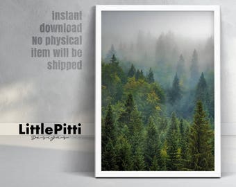 Forest, Forest print, forest photography, forest wall art, nature prints, nature photography, woodland decor, tree print, forest photo