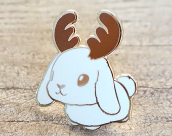 Jackelope Enamel Pin
