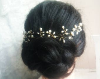 Fascinator Serre-tête Pour Mariage - Décoration Fleur En Sinamay Avec Voile à Pois, Neuf