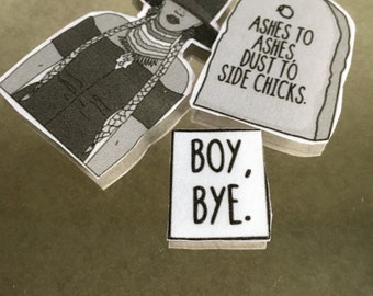 Beyonce Boy Bye Ashes to Ashes Dust to Side Chicks Sticker Pack