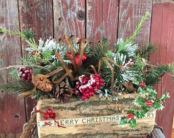 Items similar to Christmas arrangement on Etsy