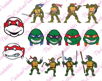 TEEN, MUTANTS, Ninja, Turtles, Mask, SVG, Cut File, Vector, Cricut Files, Silhouette Files, Cameo, T-shirt