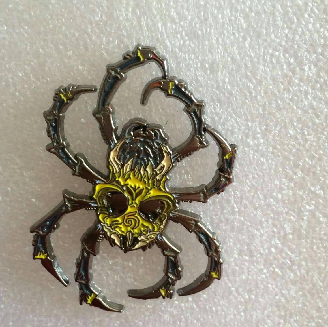 Gold skulltula 3 pin set read description