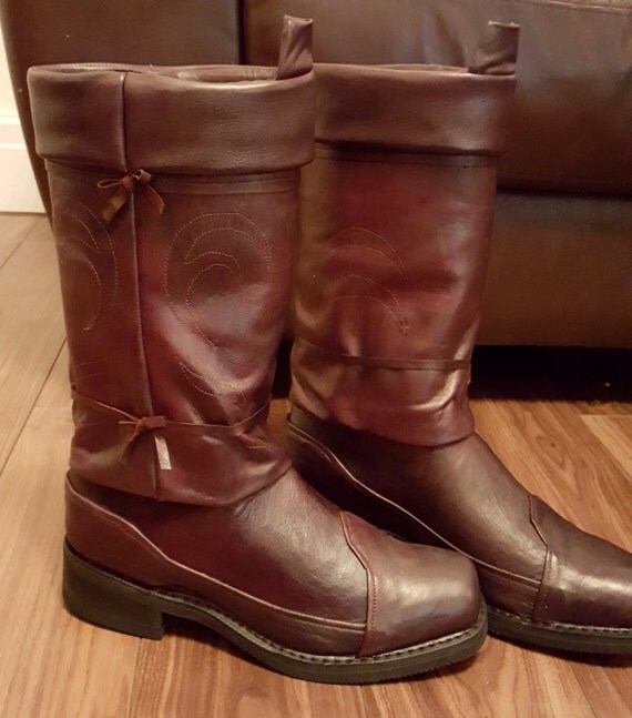 Link Boots real leather Legend of Zelda Cosplay Costume