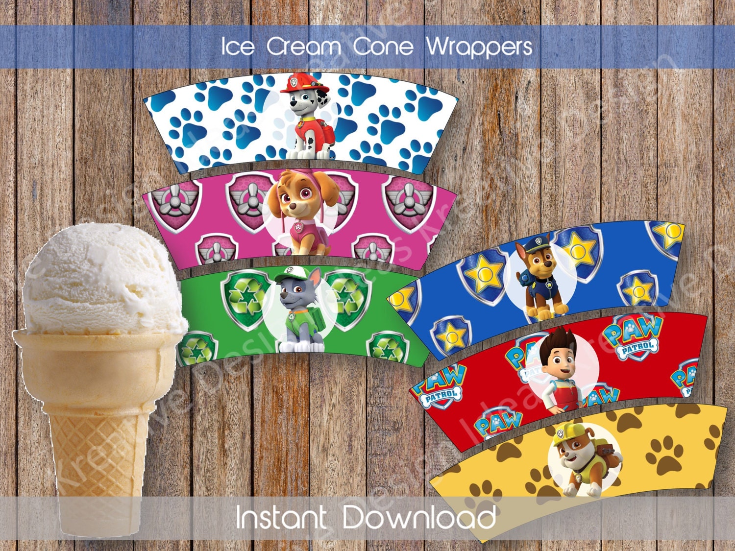 paw patrol icecream