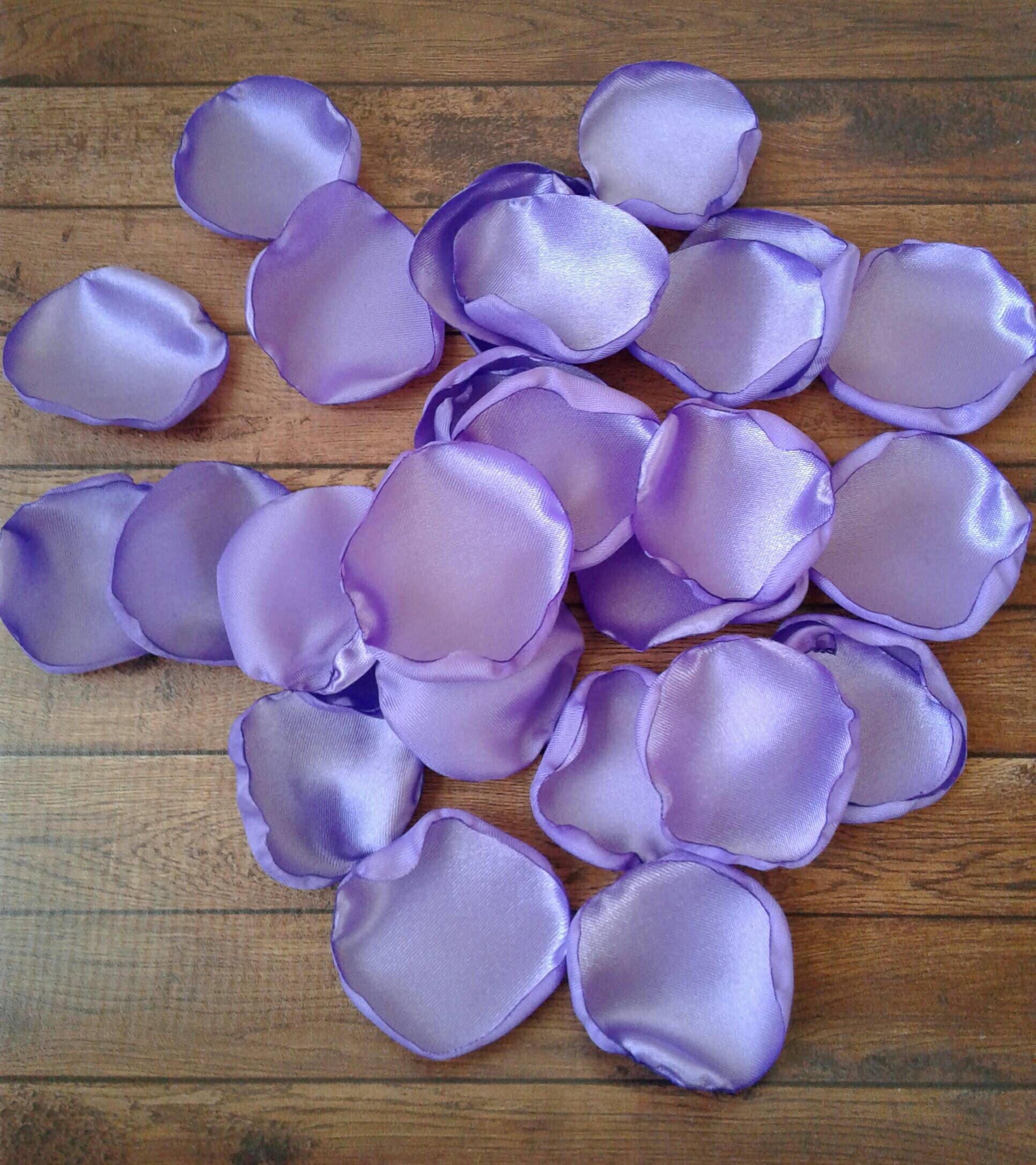 Lilac rose petals wedding decorations lilac wedding decor