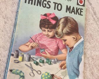 Vintage ladybird book "things to make"