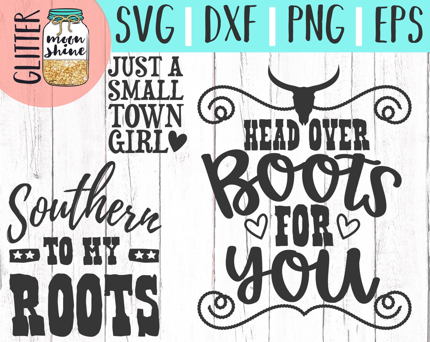 Download Southern Girl Quotes Bundle svg eps dxf png Files for ...