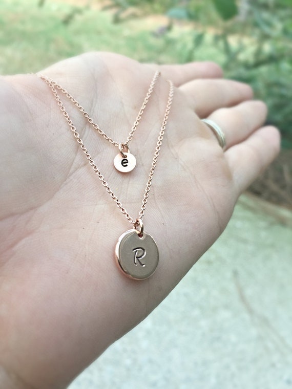 Mother Daughter Necklace Set Mommy and Me jewelry coin