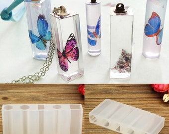DIY Silicone Resin Pendant Mold Necklace Jewelry Mould Accessories Design