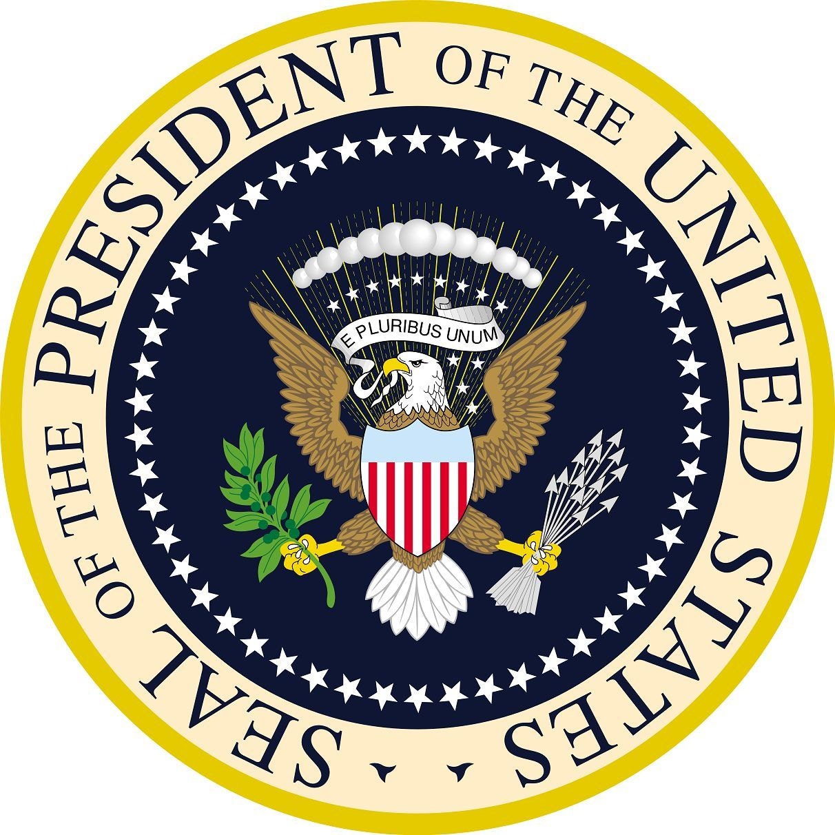 POTUS President Of The United States Seal Vinyl Decal Car