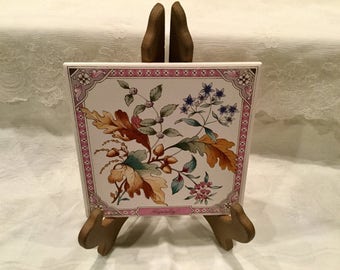 1983 Avon Floral Expressions Tiles: Hospitality