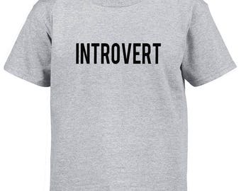 Introvert Shirt / Introverts Unite / Introverted Gift / Geek Clothing / Freaks and Geeks / Cool Tshirt / T-Shirt Gift / Funny T Shirt / Tees