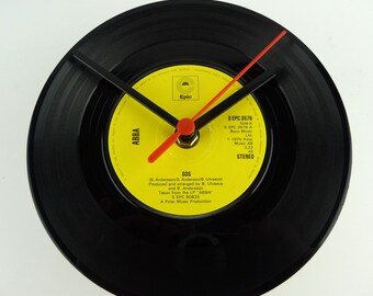 Abba - SOS 7" Record Clock
