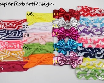 Top Knot Baby Headband, Baby Headwrap, Baby Turban Headbands, Top Knot Headbands, Toddler Top Knot Headbands, Headwraps Girls