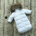 Newborn Snowsuit Baby Winter Clothes Infant Down Jacket Newborn winter Romper Toddler Jumpsuit Snow Overalls infant Bunting bag 
