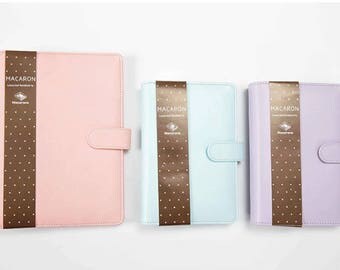 A5/A6 Creamy Color PU Planner Cover, PU Planner, Planner Case,Leather Planner Cover/Planner Binder